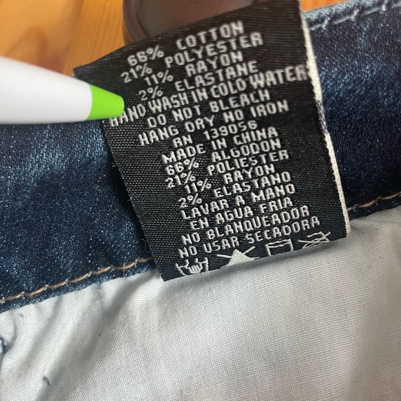 Grace in LA embroidered jeans size 28 - Picture 10 of 10